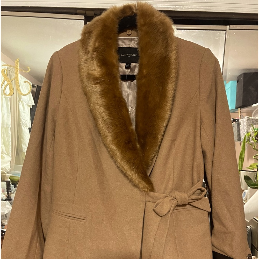 NEW! Banana Republic Camel Blazer